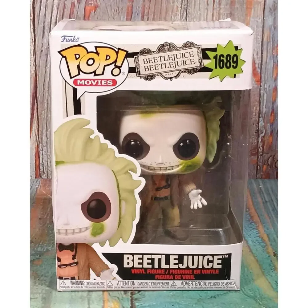 Funko POP! Movies Beetlejuice - BEETLEJUICE - #1689‎ - NEW - Damaged Box